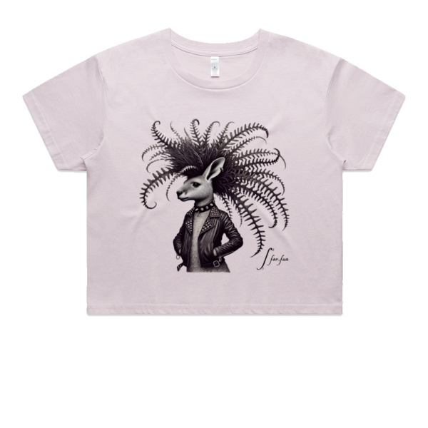 Kangaroo with a Barnsley Fern hairstyle Thumbnail