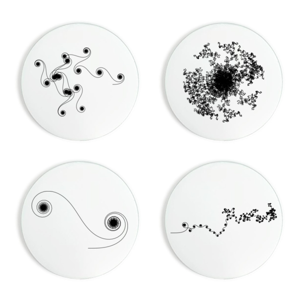 Fractal Coasters (ceramic) Thumbnail