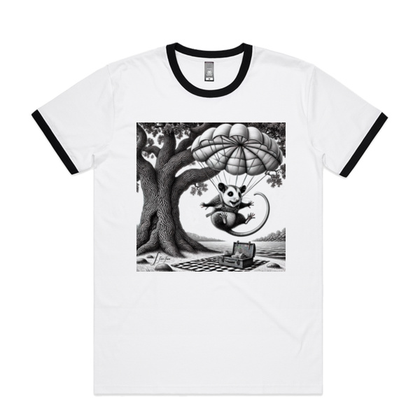 Possum Landing on a Picnic Thumbnail